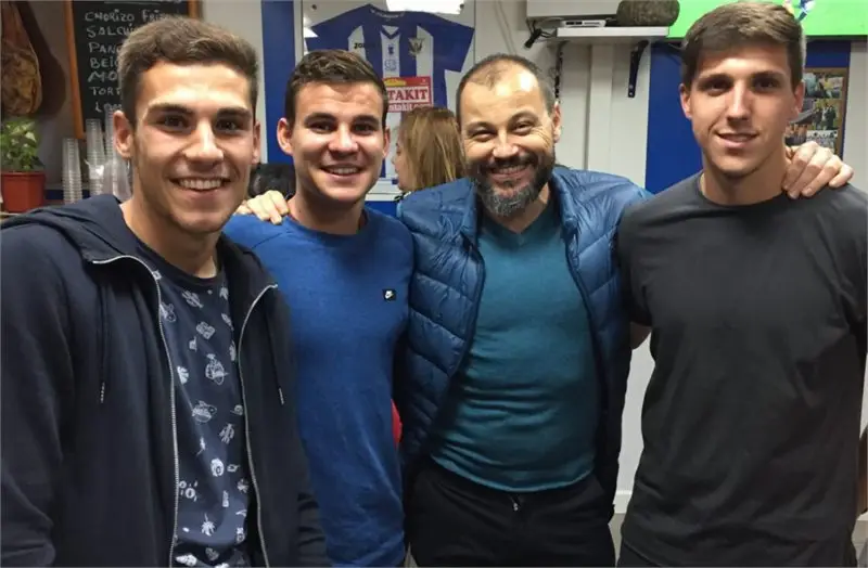 Capitanes del Club Deportivo Leganés B, temporada 2016-2017, deportistas ANYD